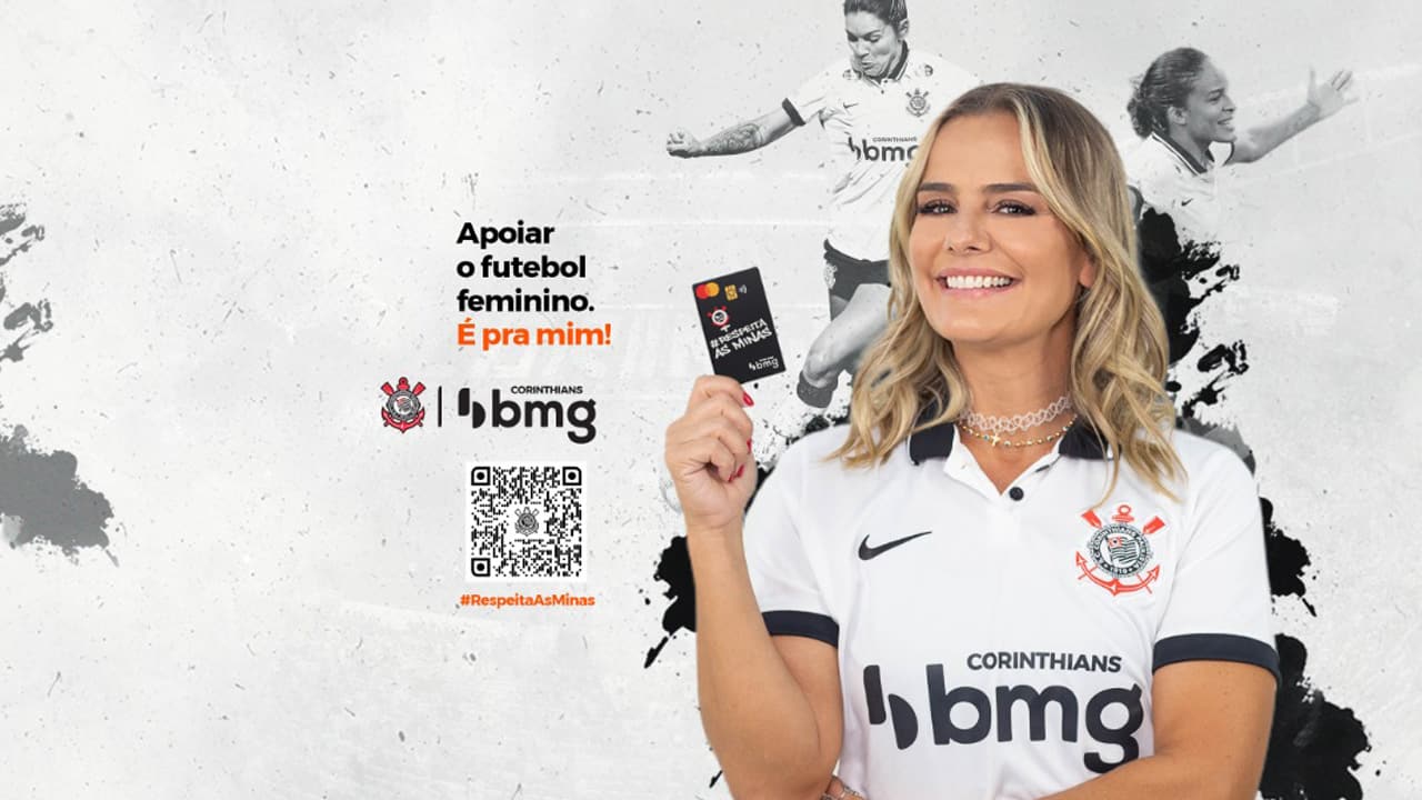 Torcida do Timão tem cartão exclusivo em apoio ao futebol feminino