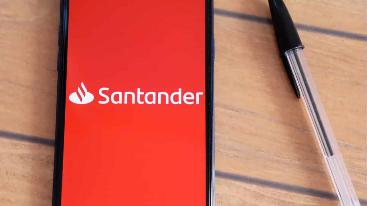 Santander fora do ar