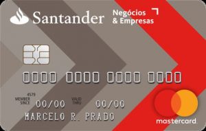Cartão Santander Negócios & Empresas Platinum