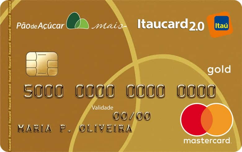 Cartão de crédito pão de açúcar mais gold mastercard