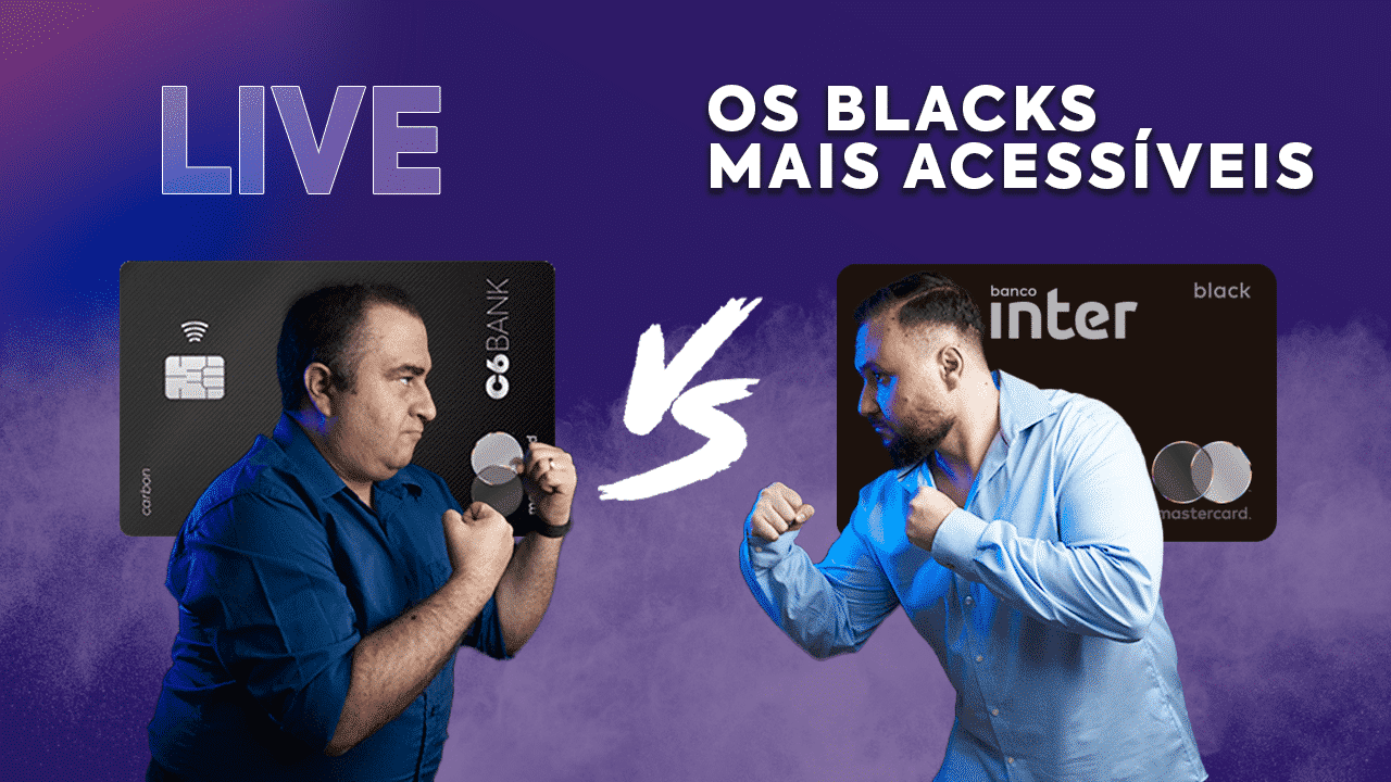 live cartão black inter carbon C6