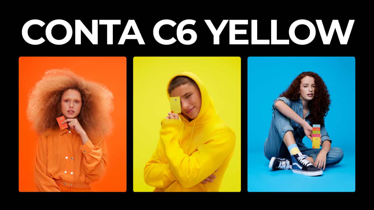 C6 Bank lança uma conta para crianças e adolescentes, a C6 Yellow