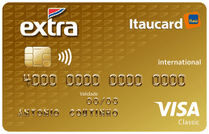 cartão EXTRA Itaucard International Visa