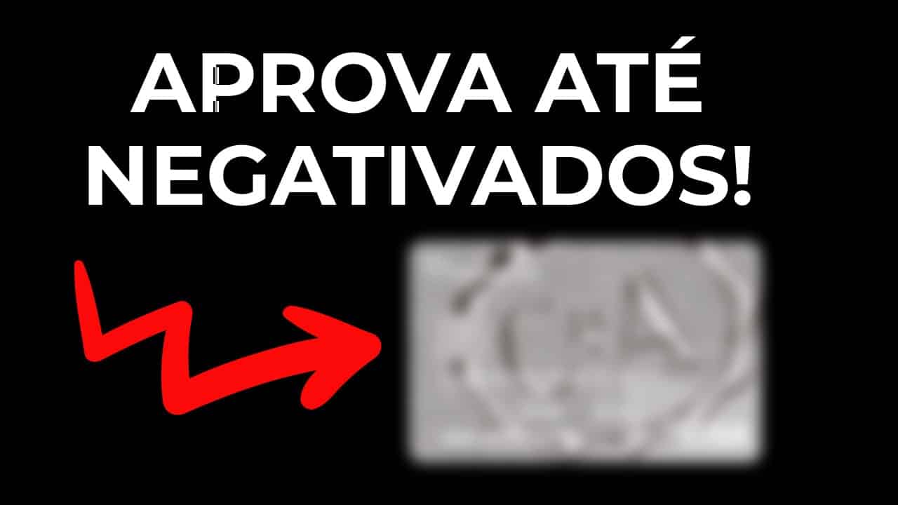 Novo cartão de loja está aprovando até mesmo negativados