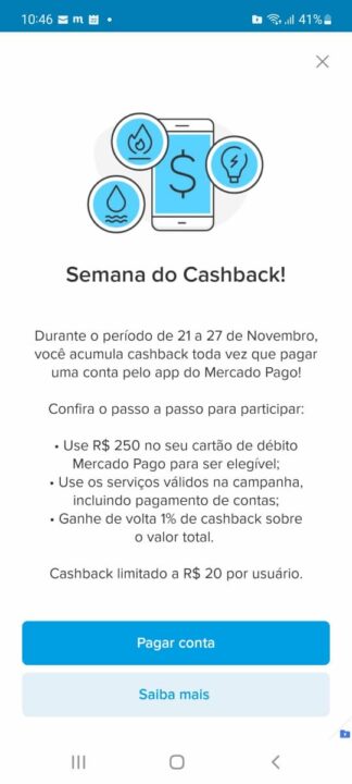 Print da promoção do Mercado Pago para a Black Friday 2022.