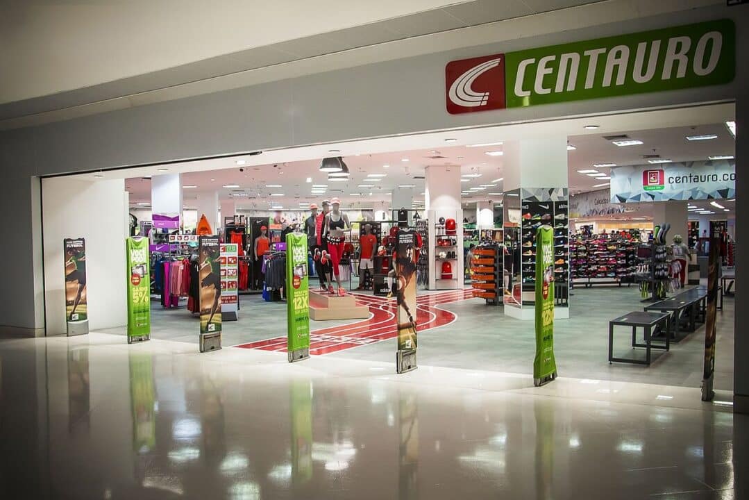 Fachada da Loja Centauro