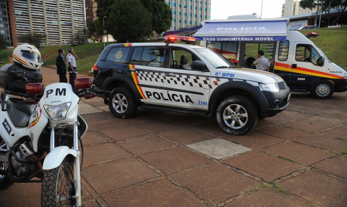 Viaturas da Polícia Militar do Distrito Federal
