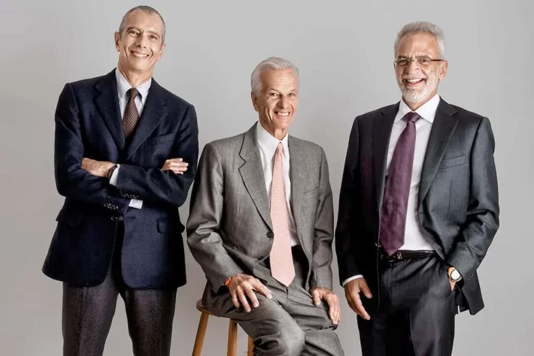 Os três maiores acionistas da Americanas e sócios da 3G Capital, Jorge Paulo Lemann, Marcel Telles e Carlos Alberto Sicupira