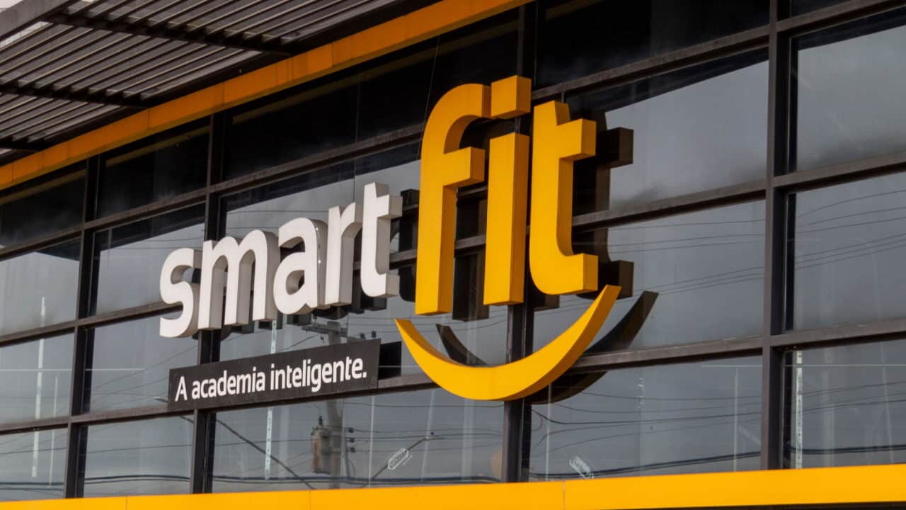 Fachada de unidade da academia Smart Fit