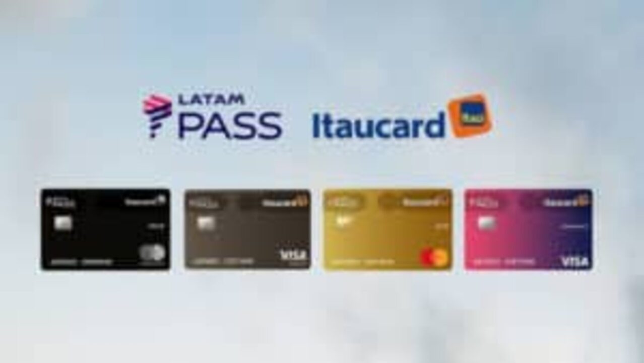 Imagem de cartões Latam Pass Itaú