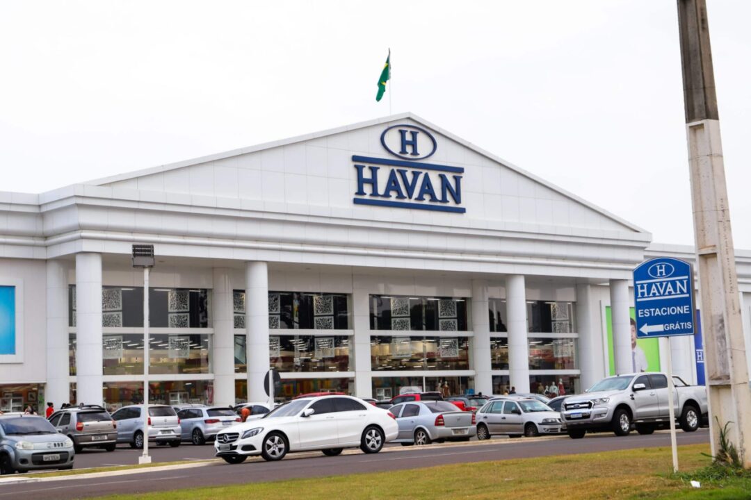 Fachada da loja Havan