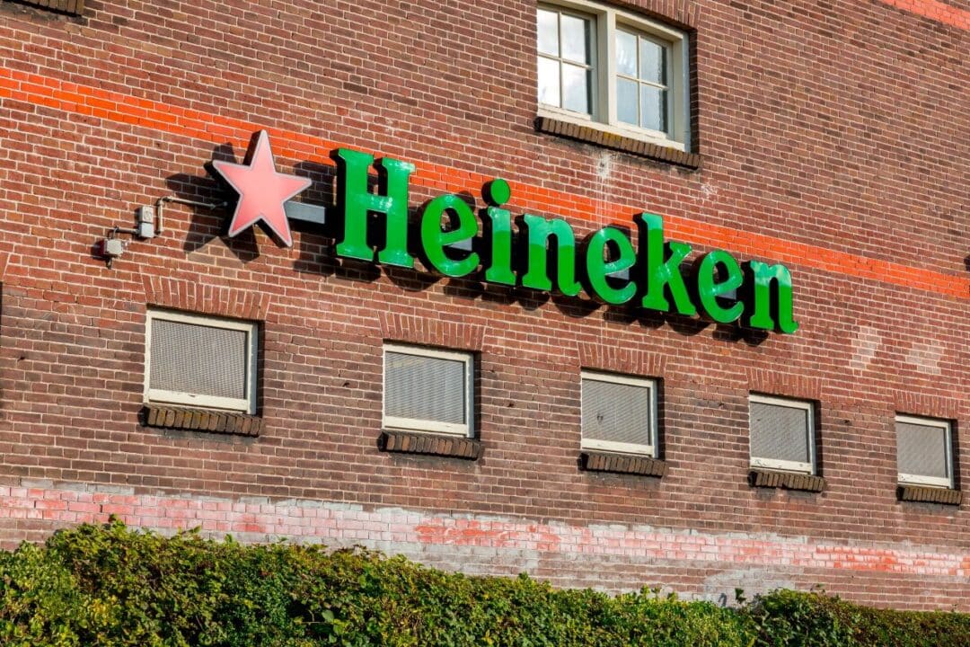 Fachada da empresa Heineken