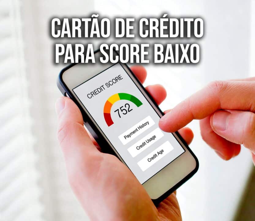 Imagem de celular com score aberto