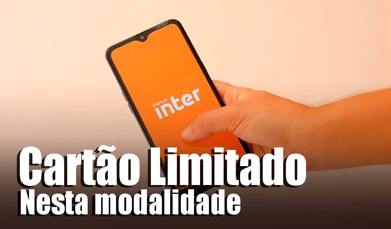 Banco Inter limita cartão em R$ 200 para uso nesta modalidade