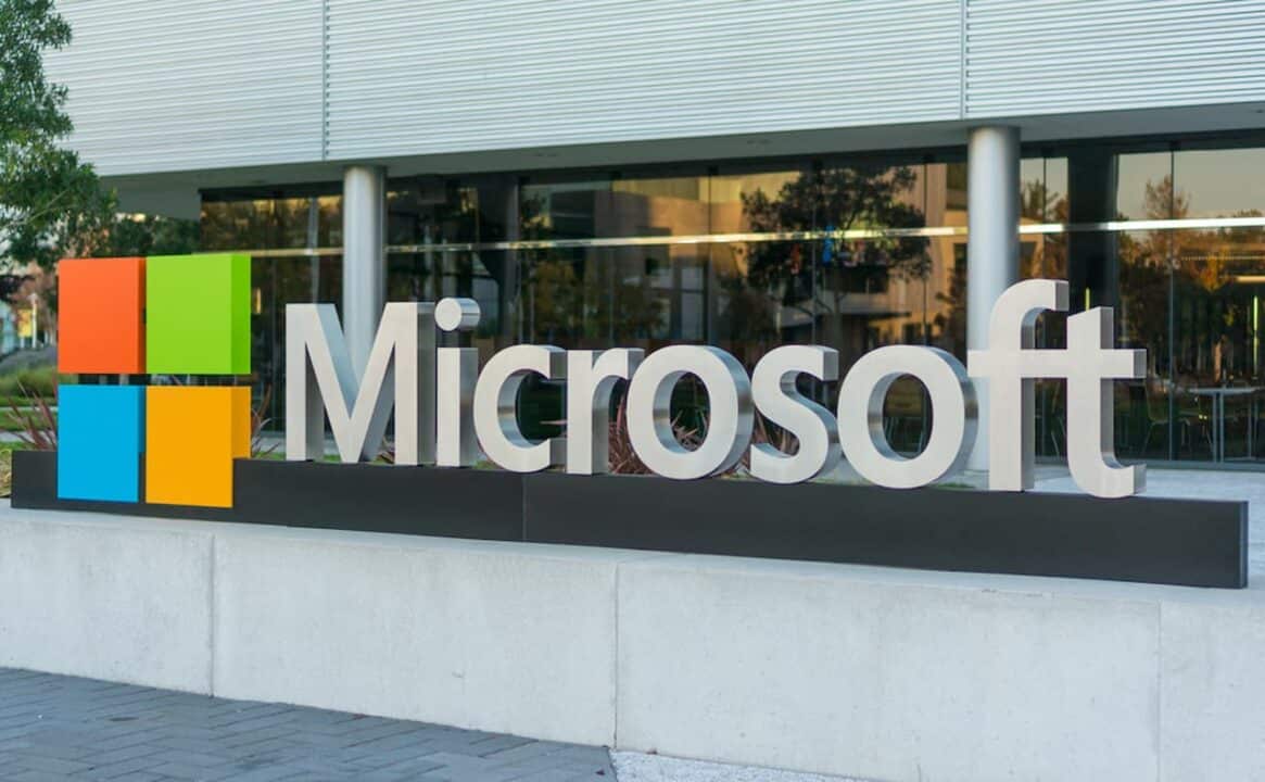 Fachada de um escritório da Microsoft xbox