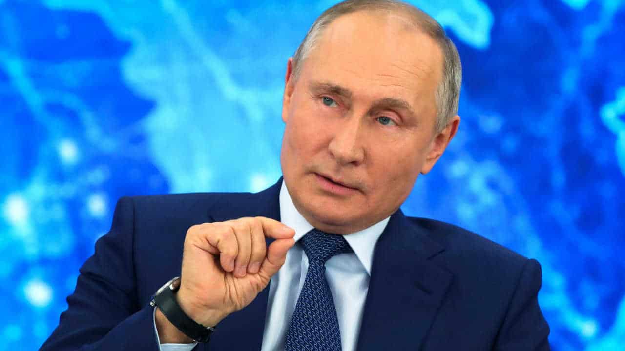 presidente russo Vladimir Putin