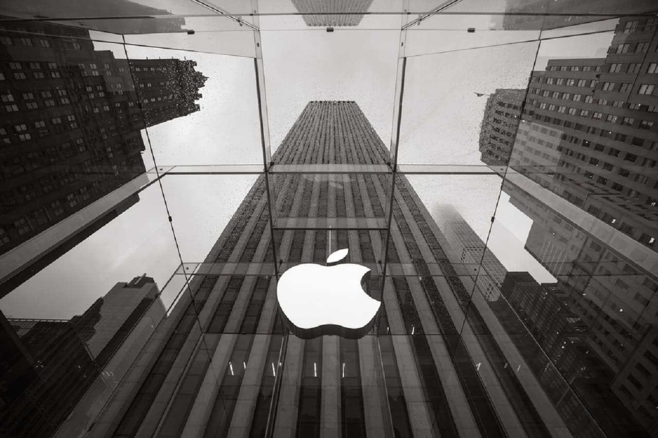 Fachada do prédio da Apple