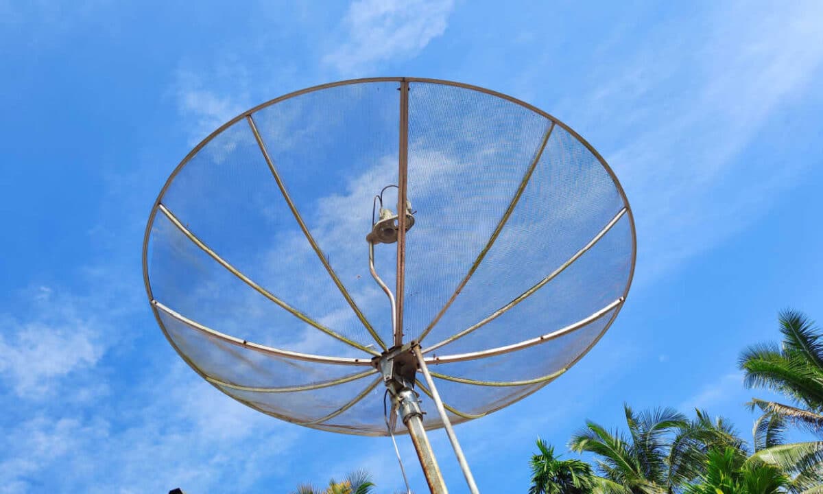 antena parabólica