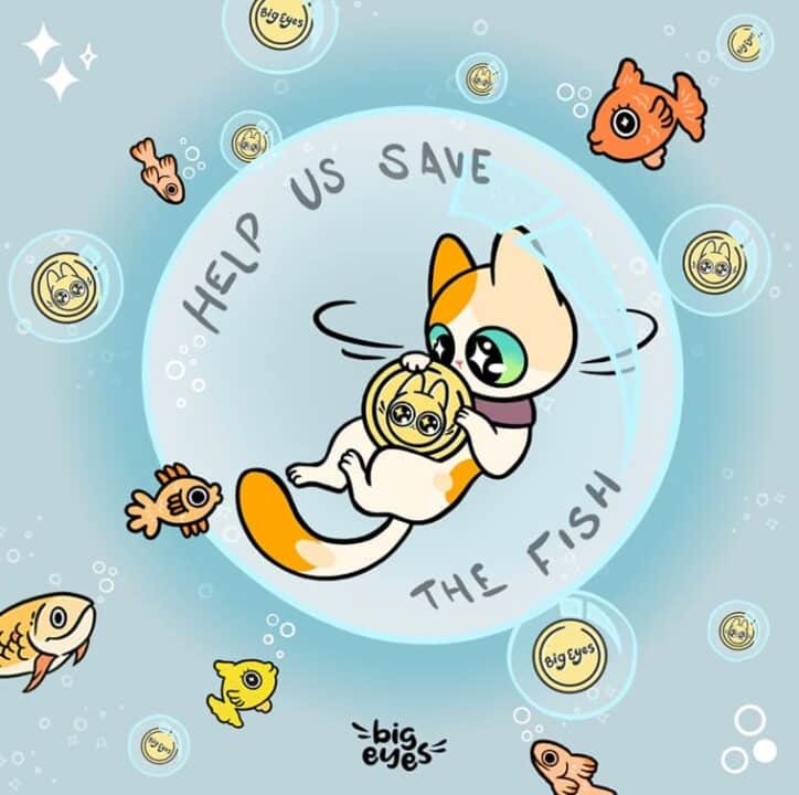 Big Eyes Coin Help Us Save the Fish