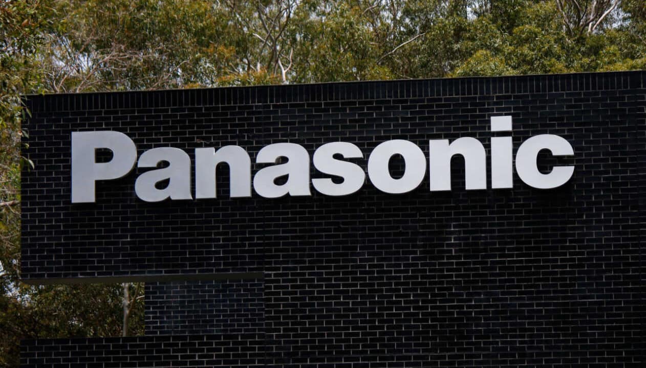 Letreiro da empresa Panasonic