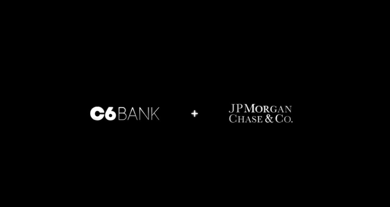 Logo do anúncio do C6 Bank com o JP Moran