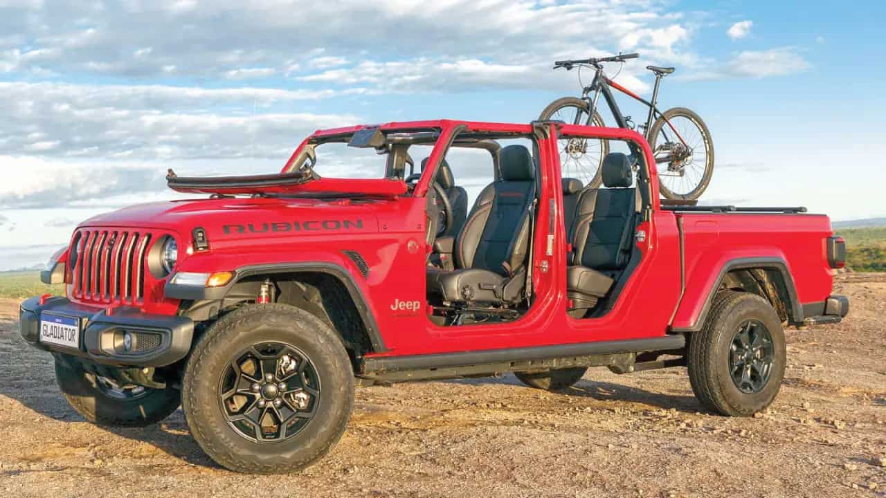 Jeep Gladiator, picape que recebeu grande desconto.