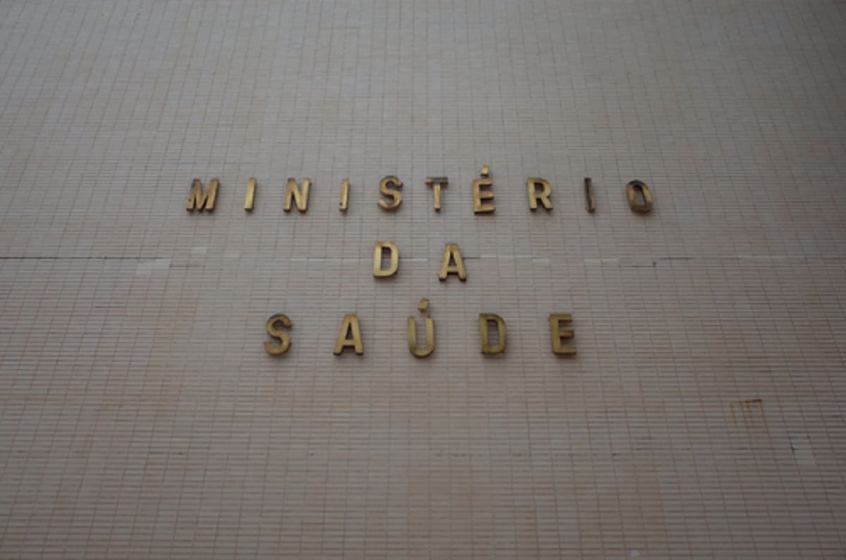 Fachada do Ministério da Saúde, que conseguiu autorização para abrir um novo concurso público para servidores.