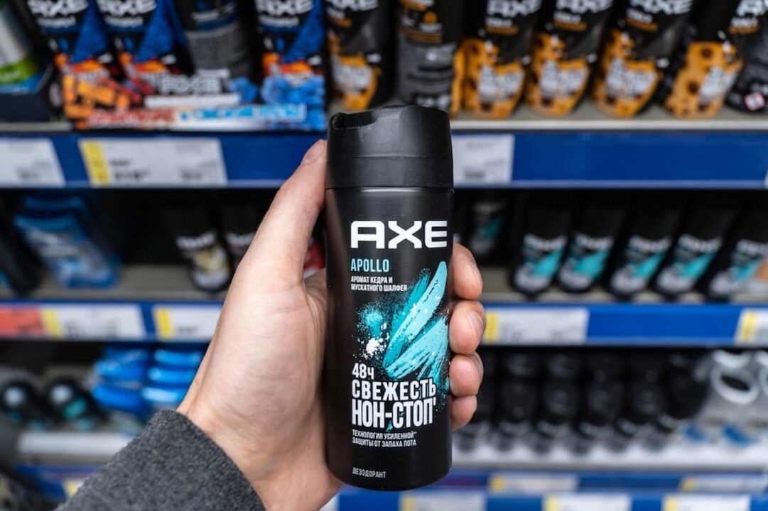 Imagem do desodorante Axe.