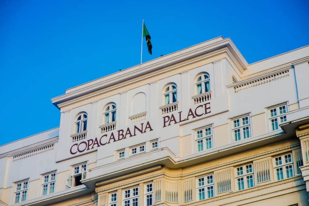 Imagem do letreiro do Copacabana Palace