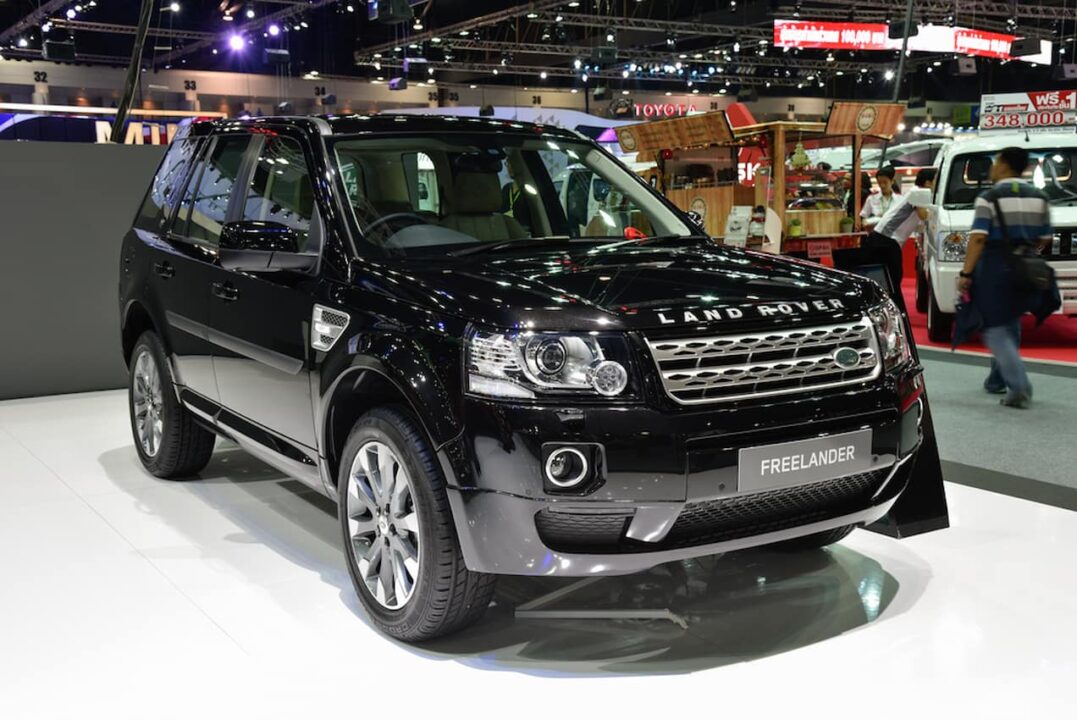 Land Rover Freelander em exposição