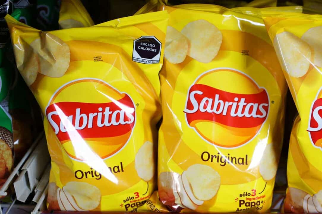 Imagem da batata frita Sabritas, do México