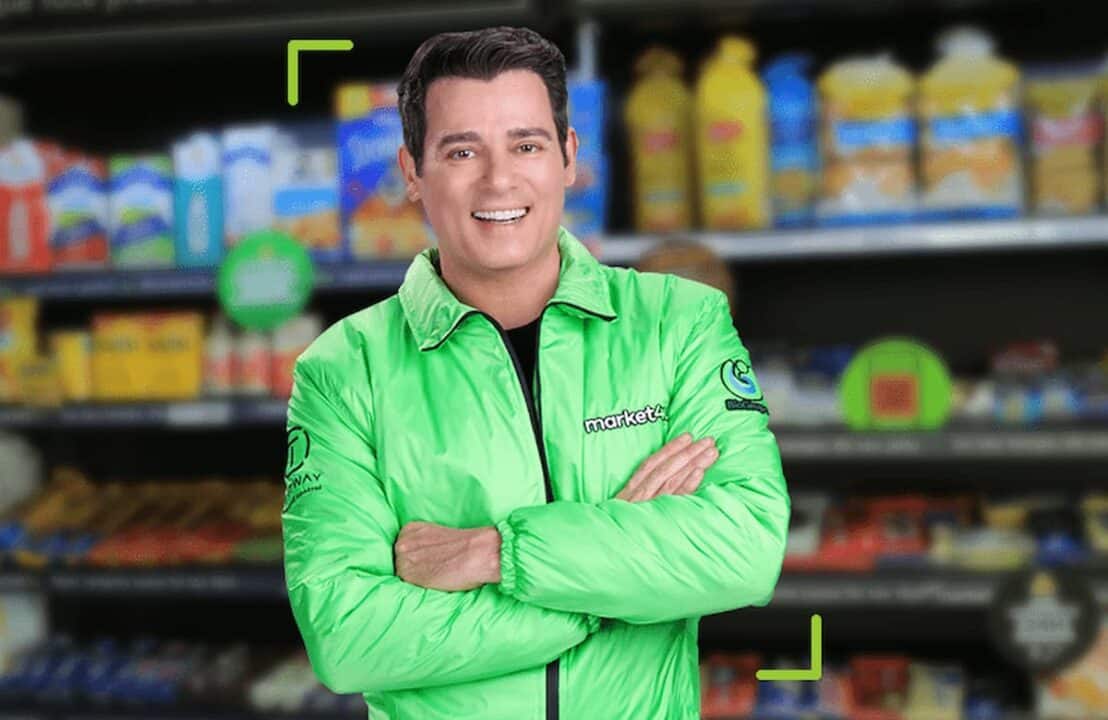 Celso Portiolli, sócio e garoto propaganda da empresa de minimercados Market4u