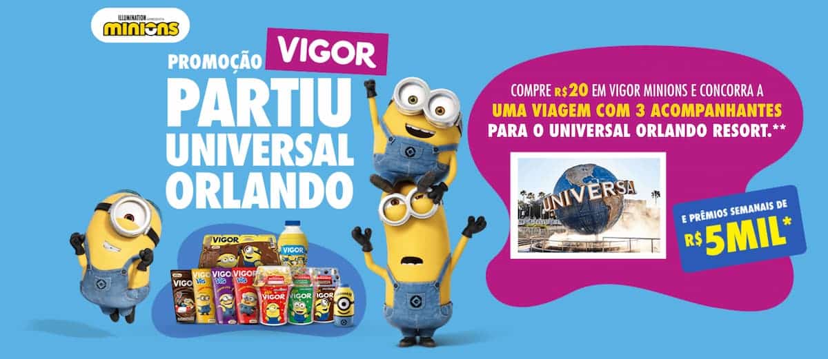 Logo da promoção da Vigor