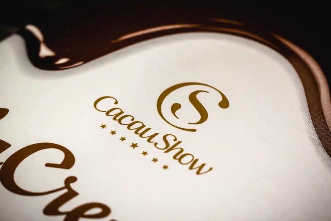 Imagem da embalagem de um chocolate da empresa Cacau Show
