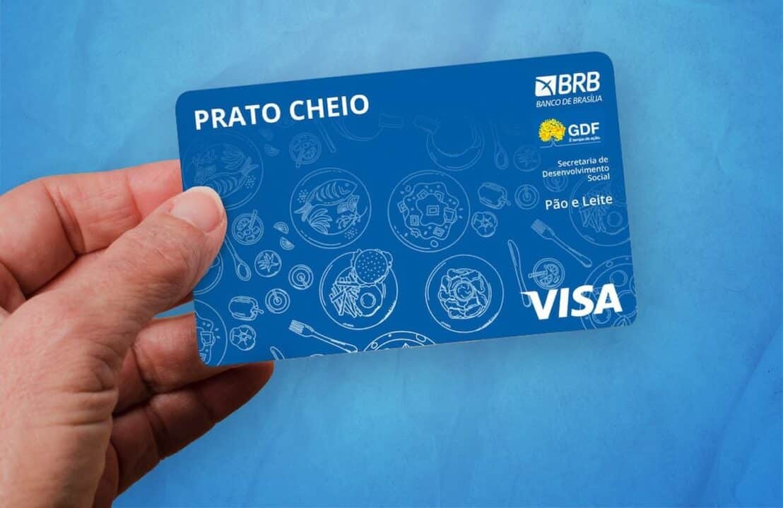 cartão prato cheio
