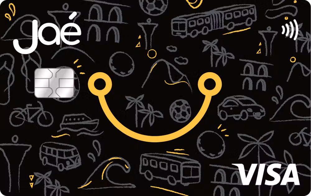 seucreditodigital.com.br jae cartoes de transportes do rio agora e emitido com bandeira da visa e pode pagar compras jae preto