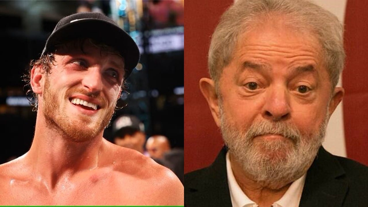 Logan Paul ganha mais que o salário anual de Lula em apenas 1 dia