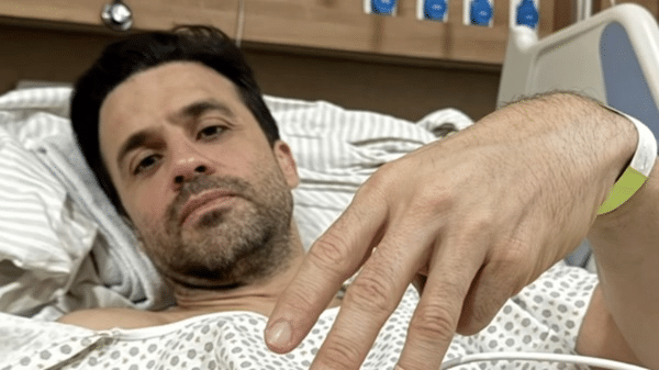 Cadeirada: Pablo Marçal tem fratura na costela e fica com o braço imobilizado
