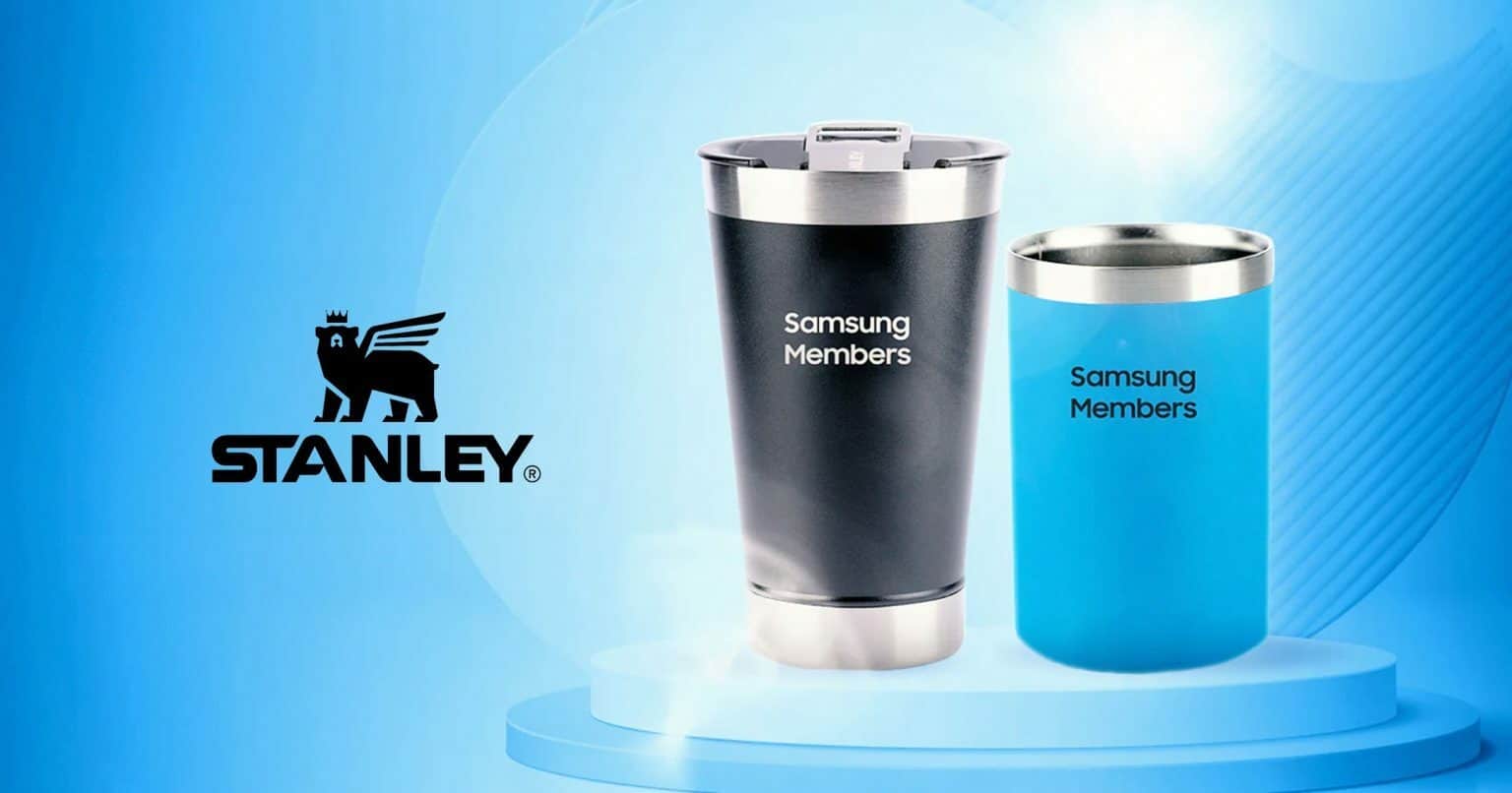 Stanley e Samsung firmam parceria e clientes podem ganhar copo grátis; veja como