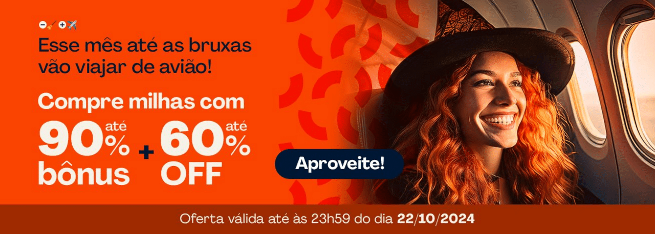 Campanha da PaGol oferece 90% de bônus e 60% de desconto na compra de milhas