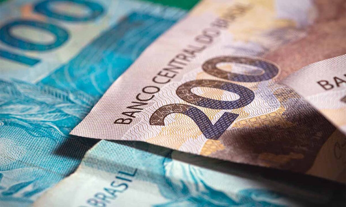 nota de 200 reais pix