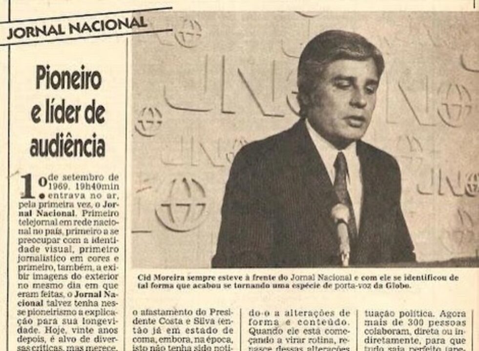 Reveja a trajetória de Cid Moreira: um ícone que marcou a comunicação brasileira