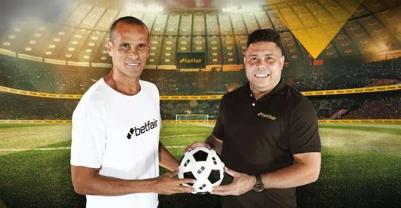 Apostador processa Betfair, Ronaldo e Rivaldo por transtornos na casa de aposta