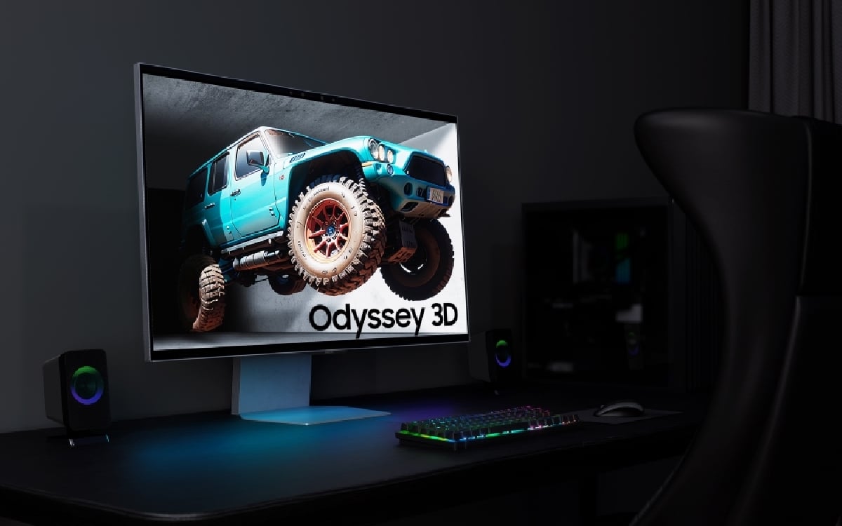 Samsung lança monitores Odyssey com destaque para modelo 3D sem óculos