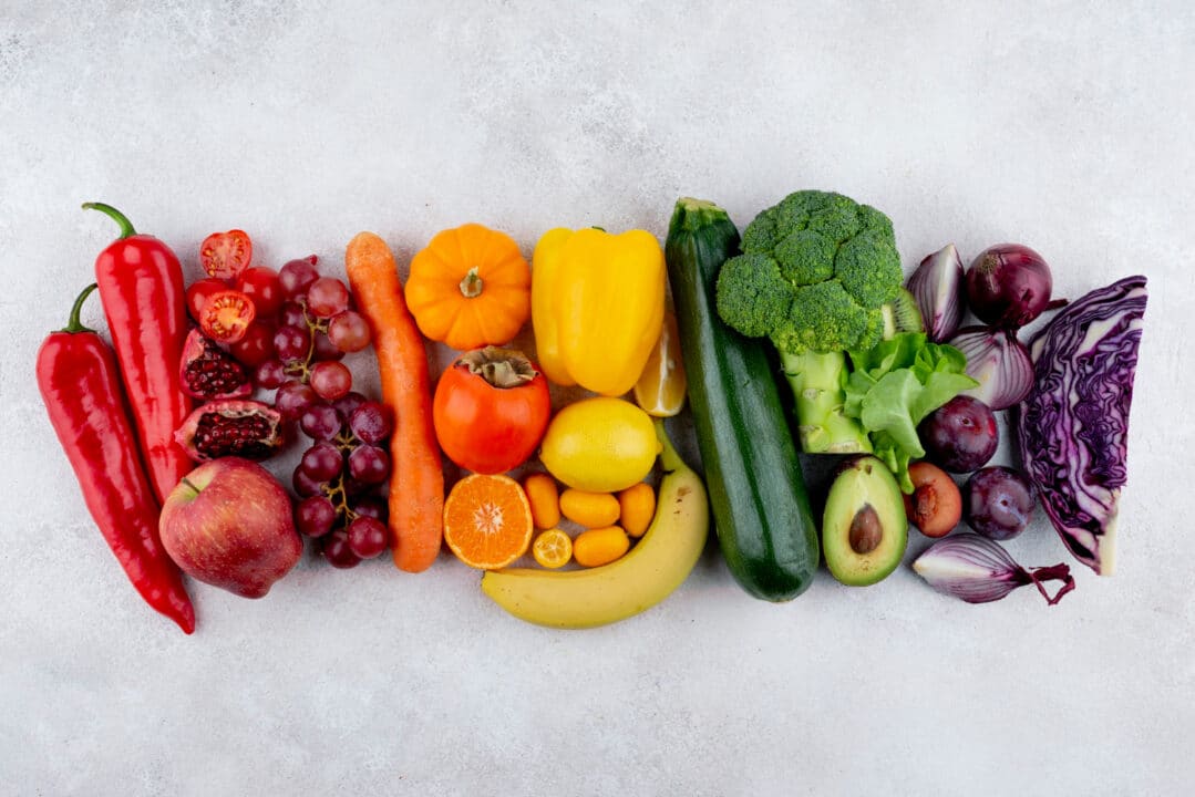 frutas e legumes