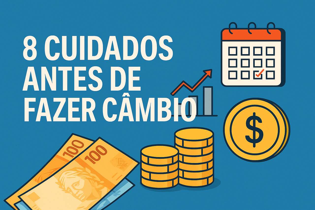 Evite erros comuns! Veja 8 curiosidades essenciais antes de fazer o câmbio