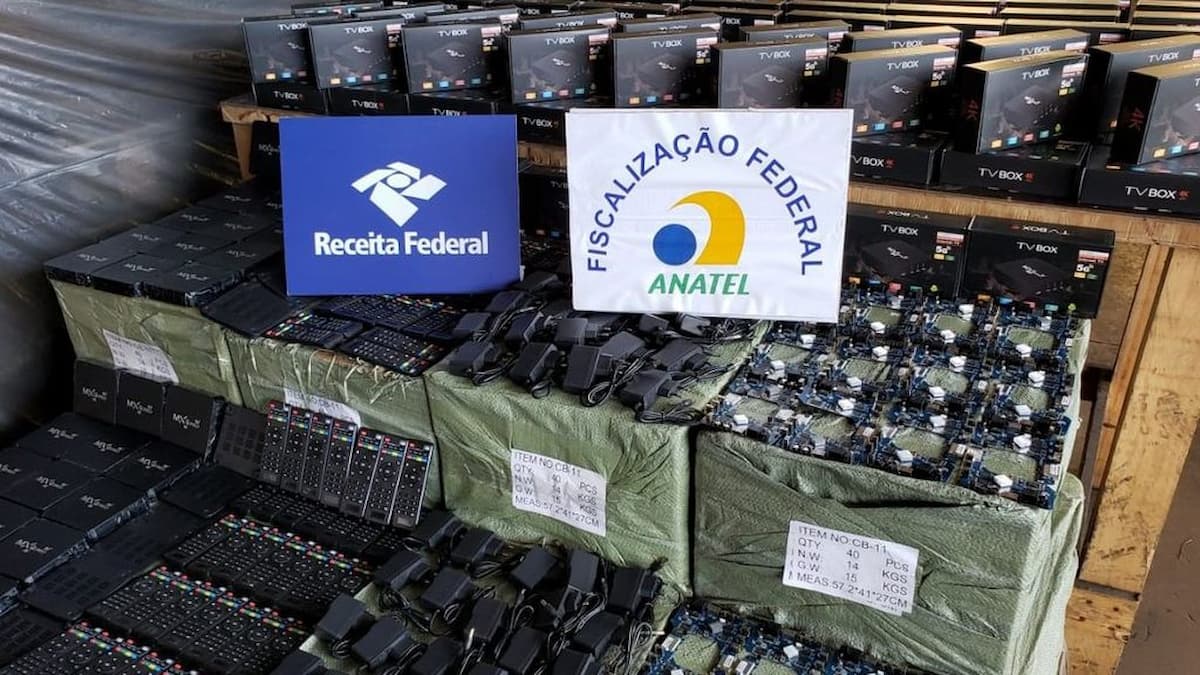 receita federal apreende tv boxes
