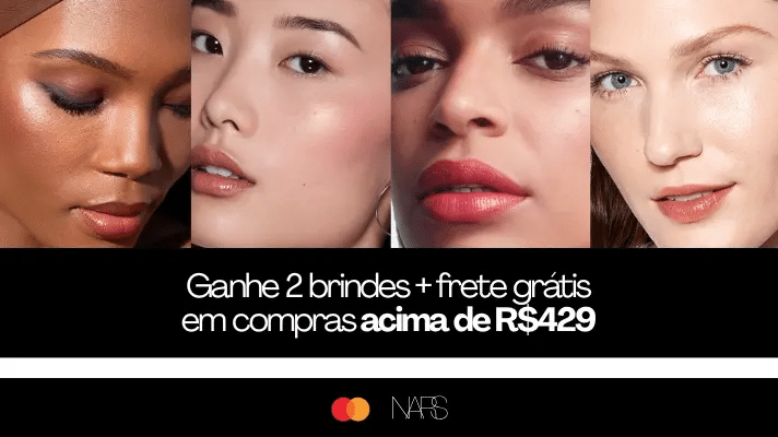 Mastercard Surpreenda libera 2 brindes na Nars; veja como ganhar