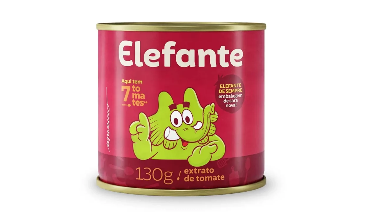 molho de tomate elefante
