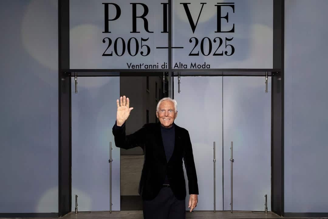 Morte de Giorgio Armani é anunciada nesta quinta-feira (04)